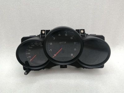 Porsche Cayman 718 Instrument Cluster 982920866 Hastighetsmätare GTS