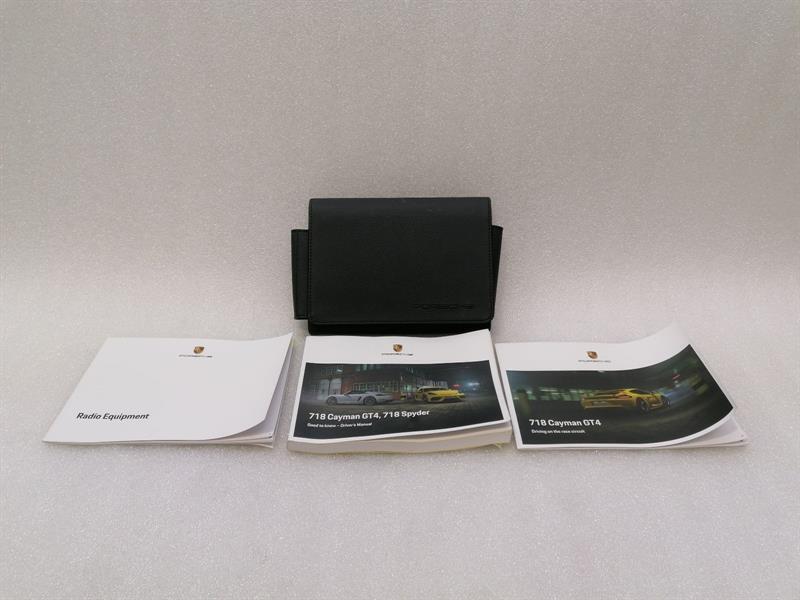 Porsche Boxster (981) Misc Porsche Cayman 718 GT4 Service Booklet Service ...