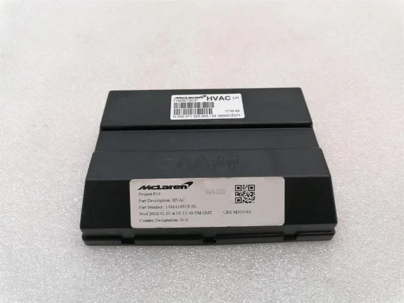 McLaren 720S Coupe Electronic module 11M3013CP control unit HVAC