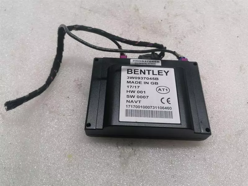 Bentley Continental GT, GTC, Flying Spur BENTLEY CONTINENTAL GT V8S Vehicle Positioning System Control 3W0937045B Body type: Coupe
Fuel: Petrol