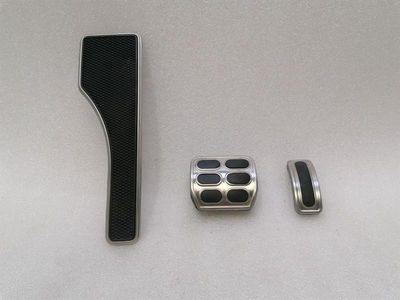 ENSEMBLE DE COUVERCLES DE PÉDALES BENTLEY CONTINENTAL GT V8S 3W0723173A CONDUITE À DROITE
