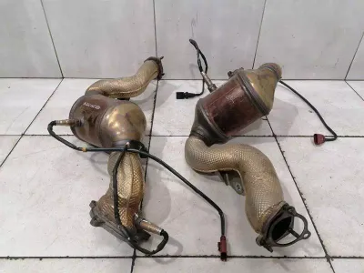 Audi RS7 A7 4G8 Catalytic Converter SET 4G0254252L Catalyst SET