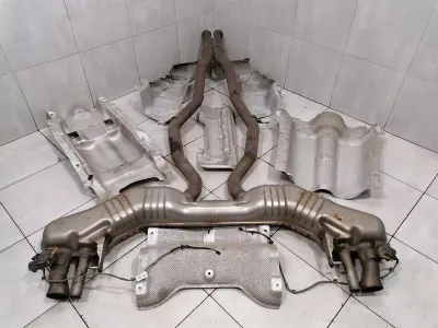 Mercedes CL W217 M177 S63 AMG LIFT MOP Auspuff Schalldämpfer A2174901821 Auspuff