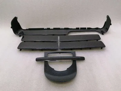 MERCEDES G-CLASS W463A W464 18-24 G63 AMG ШПОНА A4636808405 2A82 КОМПЛЕКТ КАРБОНОВ ДЛЯ ПРАВОГО РУЛЯ