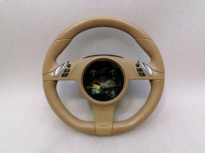Porsche 911 991 Ratt 99134780318 Ratt PDK LYX BEIGE UPPVÄRMAD