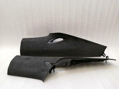 Porsche 911 991 C Stolpkåpa Set 9P1867287B C Pelare Trim Set Alcantara
