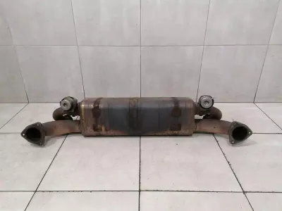 Porsche 911 991 centrālais izplūdes klusinātājs 991133507 izplūdes gāzu slāpētājs