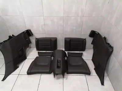 Porsche 911 991 TARGA REAR SEAT SET ESPRESSO BROWN REAR SEAT ESPRESSO