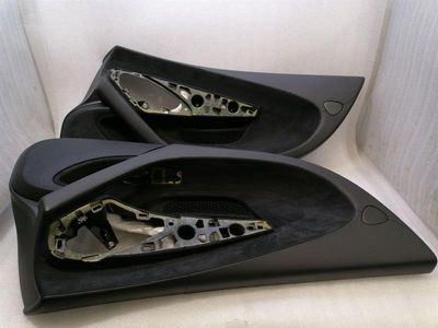 McLaren 600LT Spider Dörrkort 13NA461RP Dörrpanel SET LÄDER ALCANTARA
