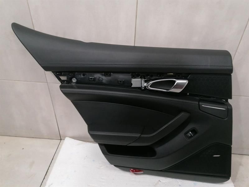 Porsche Panamera 970 door card rear left 97055591300 door panel rear leather