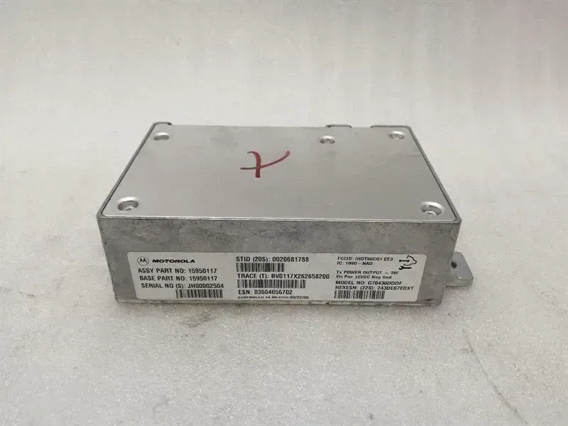 Chevrolet Corvette (C6) Chevrolet Corvette C6 Electronic Module 15950117 Control Unit ONSTAR