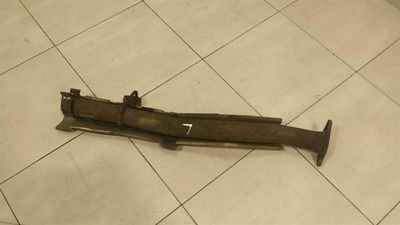 Aston Martin DB9 Volante Down Pipe 4G43-5220-BE Układ wydechowy lewy V12