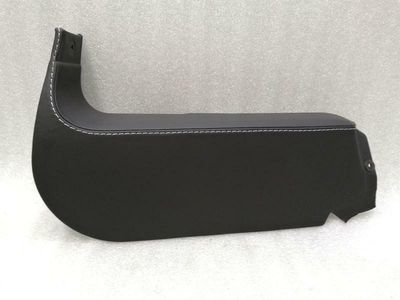 Cache de montant avant droit en cuir noir pour Aston Martin Vantage V12 6G33-02348-ACW