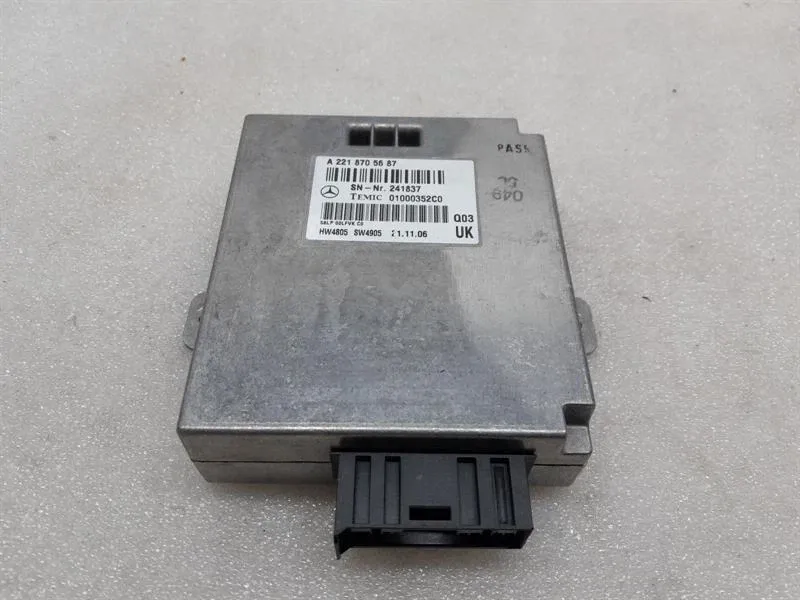 Mercedes CL W216 Linguatronic Electronic Module A2218705687 LINGUATRONIC ECU