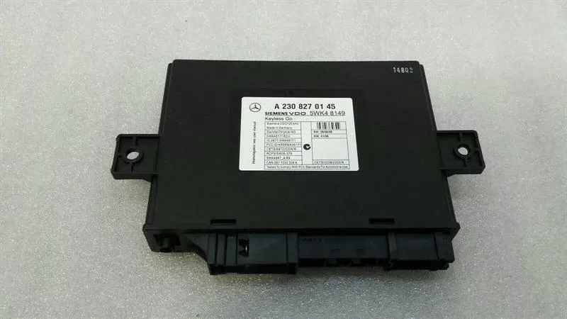 Mercedes SL R230 Keyless Go module A2308270145 Keyless Go ECU
