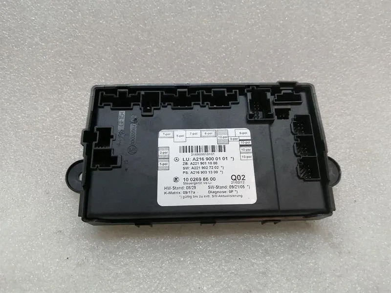 Mercedes CL W216 front left door module A2169000101 front Li door control unit