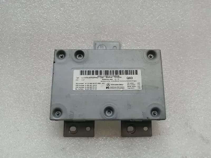 Mercedes-Benz A (W169) Mercedes S-Class W221 W204 W212 W216 Multimedia Module A1729009302 ECU Body type: Coupe
Fuel: Petrol