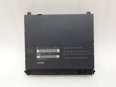 Mercedes S W221 baksäteskontrollmodul A2219015300 baksäteskontrollenhet