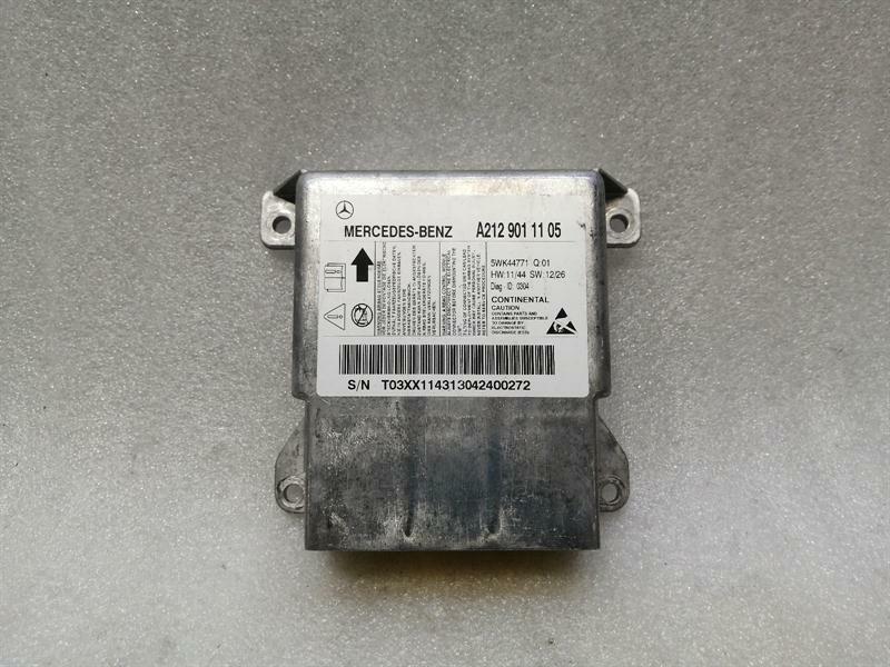 Mercedes-Benz A (W176) Mercedes E Class W212 Safety Module ECU A2129011105 Air Control Unit SRS Body type: Saloon
Fuel: Petrol