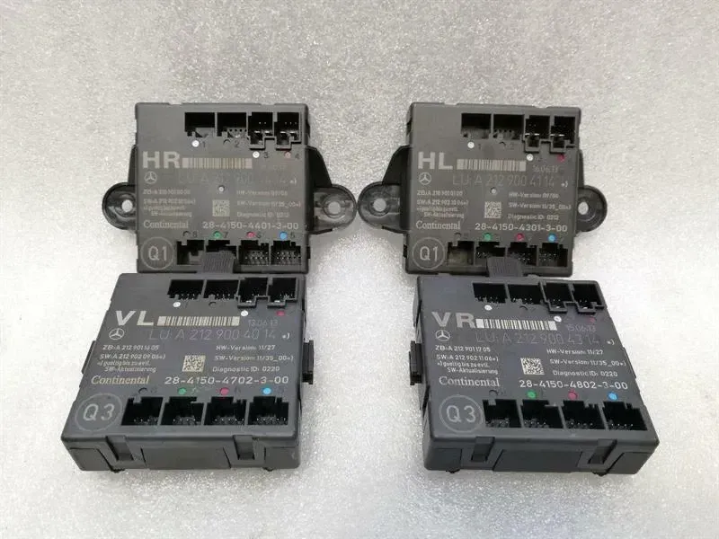 Mercedes-Benz A (W176) Mercedes E Class W212 Door Control Module Set A2129004014 Door Module Control Unit Body type: Saloon
Fuel: Petrol