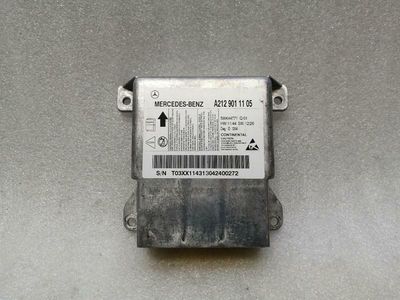 Mercedes E Klasa W212 Moduł bezpieczeństwa ECU A2129011105 Jednostka sterowania powietrzem SRS