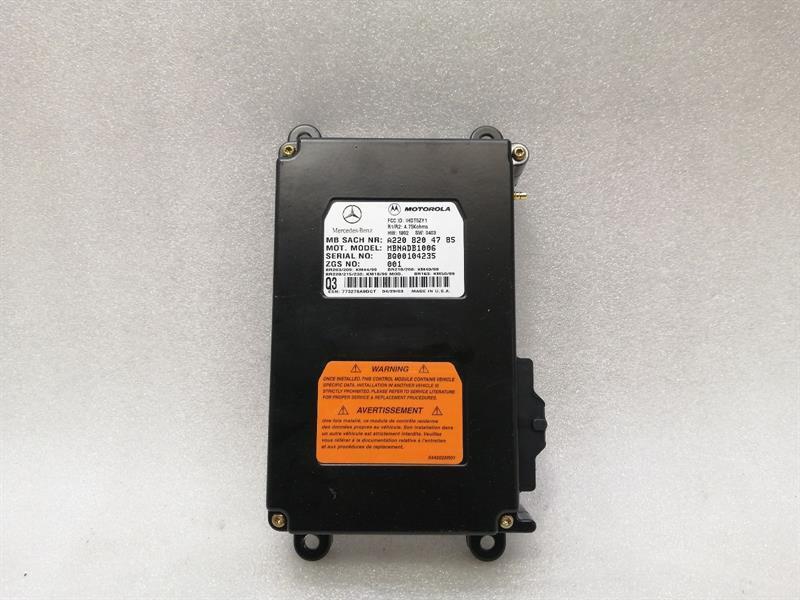Mercedes-Benz A (W168) Mercedes S-class W220 Phone Voice Control Module A2208204785 Phone Control Unit Body type: Saloon
Fuel: Petrol