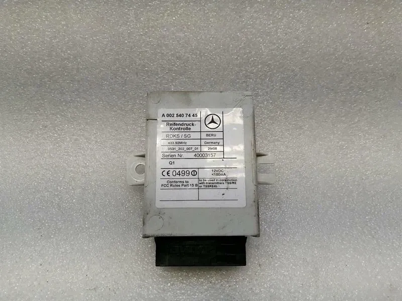 Mercedes CL W215 tire pressure control unit A0025407445 tire pressure