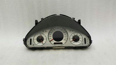 Mercedes E55 AMG W211 Instrument Cluster A2115408011 Speedometer MPH Compressor