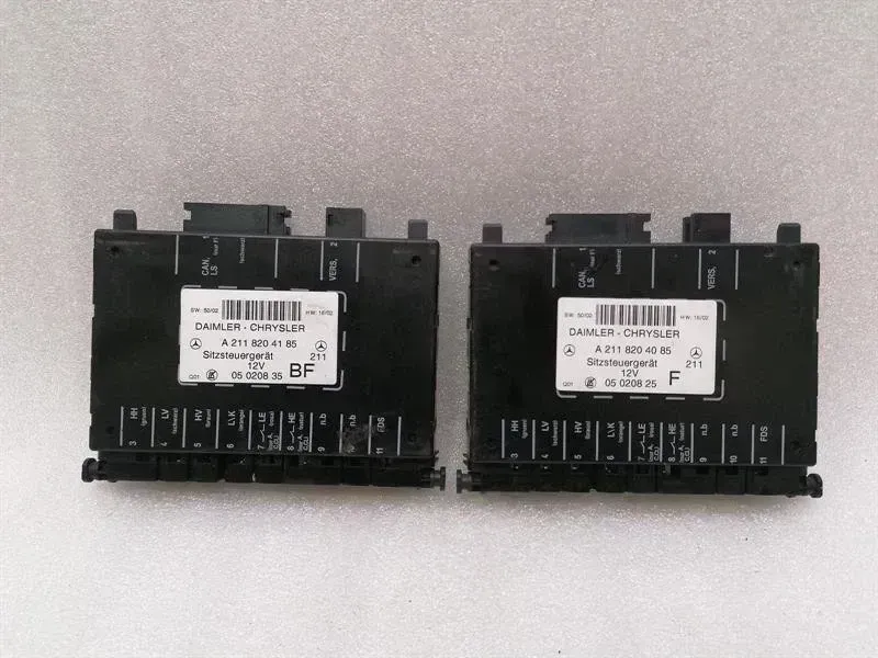 Mercedes-Benz A (W169) Mercedes E Class W211 Electronic Module A2118204085 ECU Seat Adjustment Body type: Saloon
Fuel: Petrol