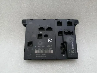 Mercedes SL R230 Moduł elektroniczny lewych drzwi A2308203526 Jednostka sterująca lewymi drzwiami