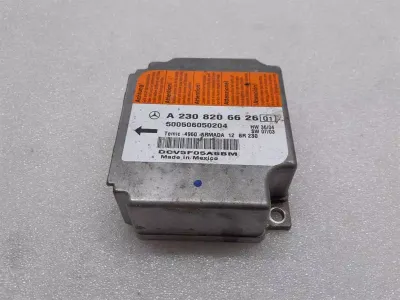 Mercedes SL R230 Moduł bezpieczeństwa ECU A2308206626 Jednostka sterowania powietrzem SRS