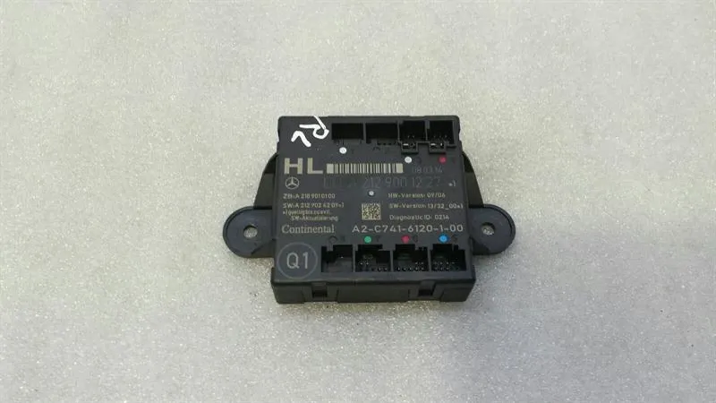 Mercedes E Class W212 RLH Door Module A2129001227 Door Control Unit Rear Left