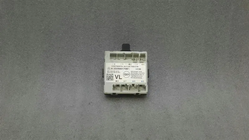 Mercedes C Class W205 FLH Door Module A2229001708 Door Control Unit Front Left