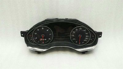Audi A6 4G RS6 instrumentu bloks 4G0920930P RS6 spidometrs MPH