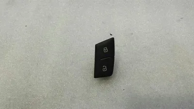Audi A6 4G RHD kreisās puses durvju slēdzenes slēdzis 4G1962107 labajā pusē