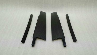 Moulures de carrosserie pour montant B Mercedes Classe C W205 A2056901087, noir brillant