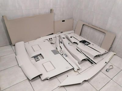Обивка потолка из белой кожи ROLLS ROYCE PHANTOM MK7 Chlothe 51447041089 Attic