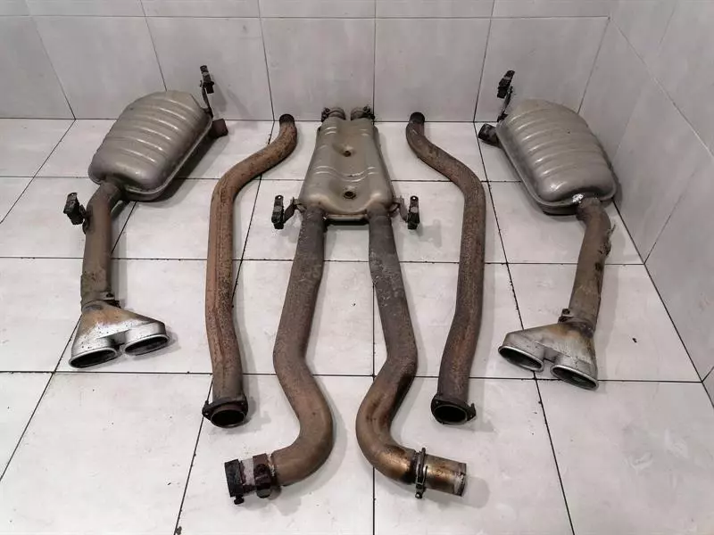 Bentley Arnage Exhaust silencer BENTLEY ARNAGE T QUAD SET MULLINER Exhaust Sile...