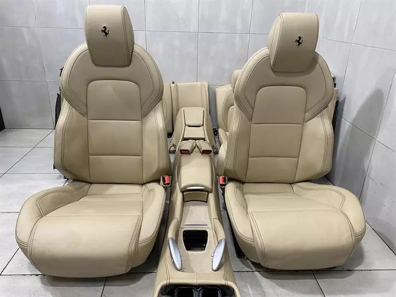 Ferrari FF Seat Ferrari FF F151 CREMA SEAT SET SEATS SET FF BEI...