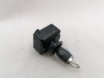Mercedes C Class W204 Електронен модул A2079057101 Контролен блок EZS + КЛЮЧ