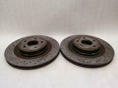 Disque de frein arrière Mercedes C63 AMG W204 A2044239598 Jeu de disques de frein arrière V8