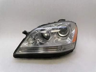 Mercedes ML W164 kreisais priekšējais lukturisA1648204561 priekšējie lukturi kreisie ASV