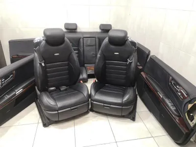 Mercedes CL W216 sēdeklis W216 AMG sēdeklis EKSKLUZĪVS ĀDAS DINAMIKA