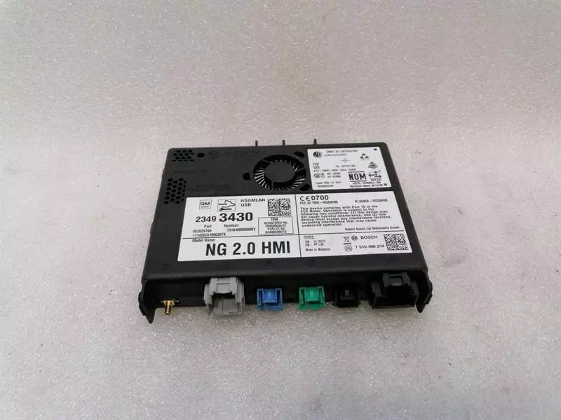 Chevrolet Corvette (C7) Chevrolet Corvette C7 Electronic Module 23493430 ECU NG HMI INTERFACE
