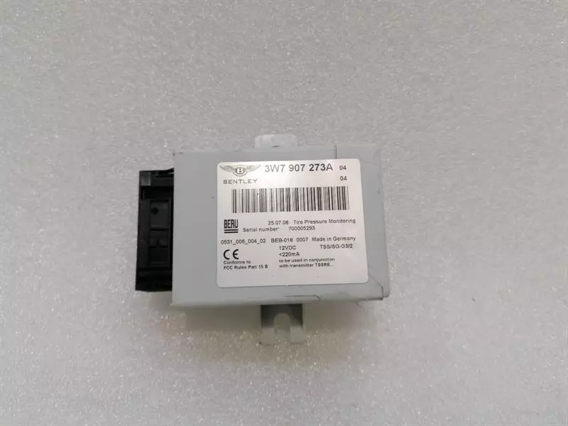 Bentley Continental GT, GTC, Flying Spur Electronic module BENTLEY CONTINENTAL FLYING TRACK TPMS Tire Pres...