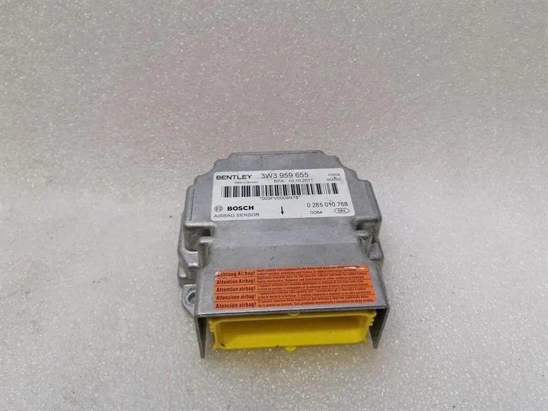 Bentley Continental GT W12 Safety Module ECU 3W3959655 Air Control Unit SRS