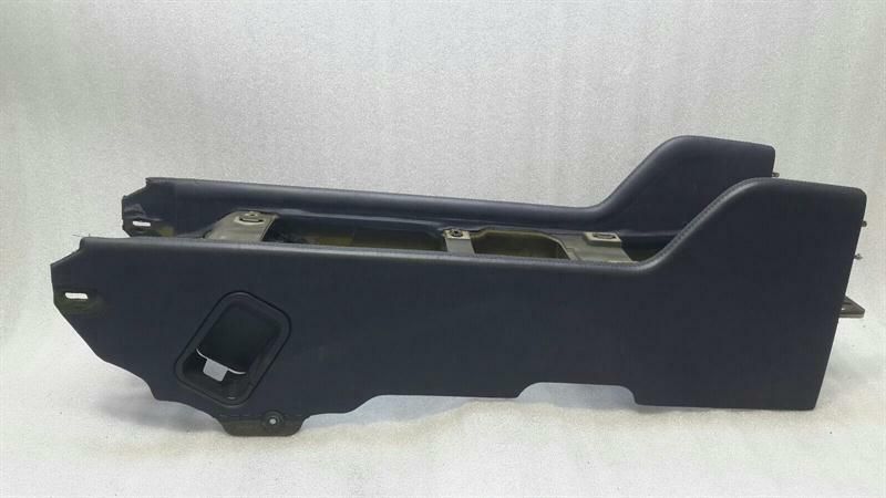 Bentley Continental GT Rear Console 3W0863457E Console Rear Leather Blue