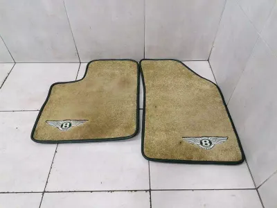 BENTLEY CONTINENTAL GT W12 FLOOR MATS FLOORMATS GREEN LHD