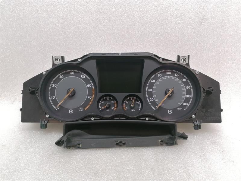 Bentley Continental GT W12 Instrument Cluster 3w0920851 Speedometer 11-18 MPH