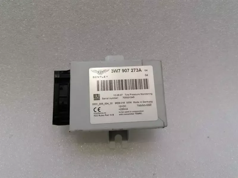 BENTLEY FLYING TRACK Tire Pressure Module 3W7907273A Control Unit TPMS